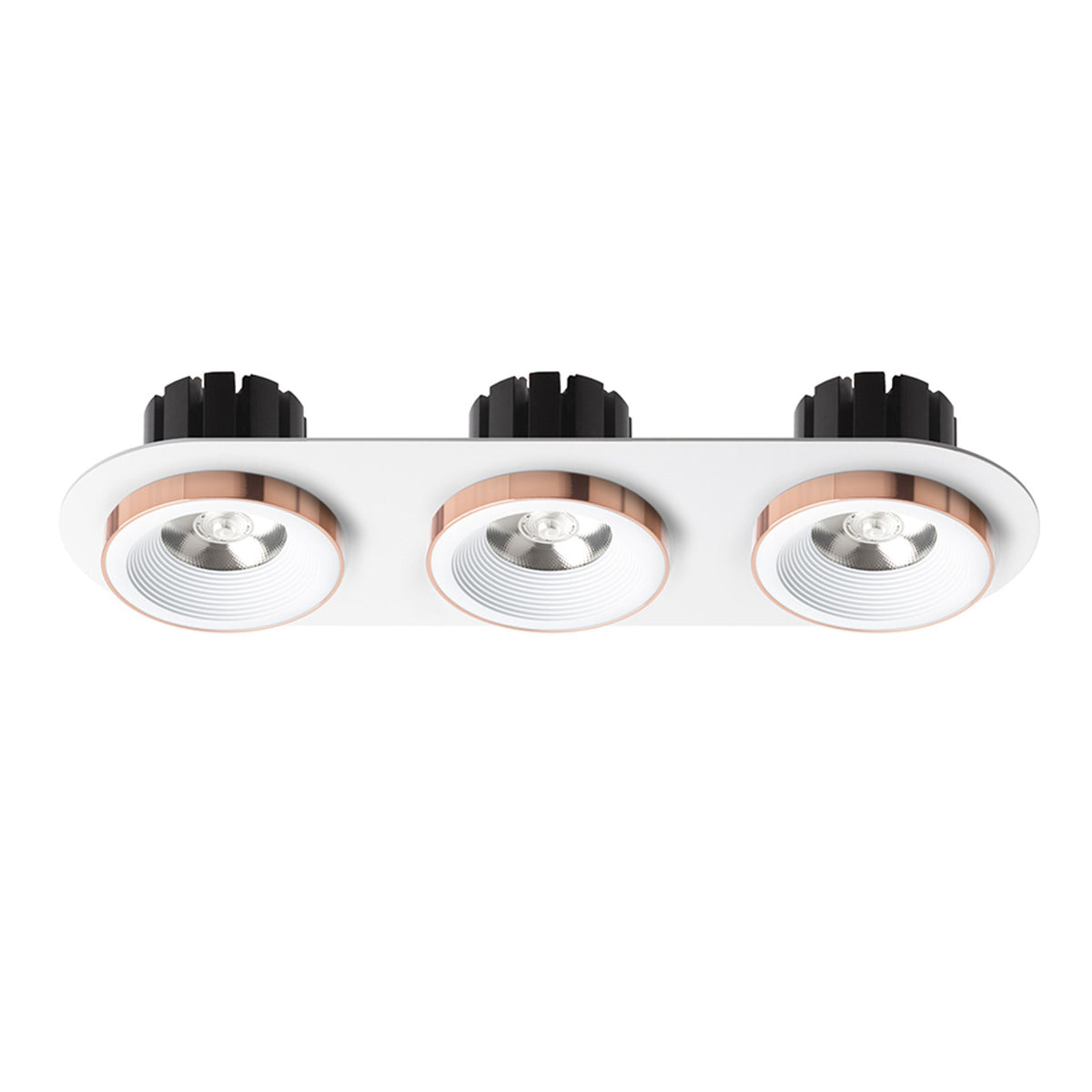 SHARM R III | faretto triplo da incasso | 3x 10 W 2700 lm 3000K | 9 colori