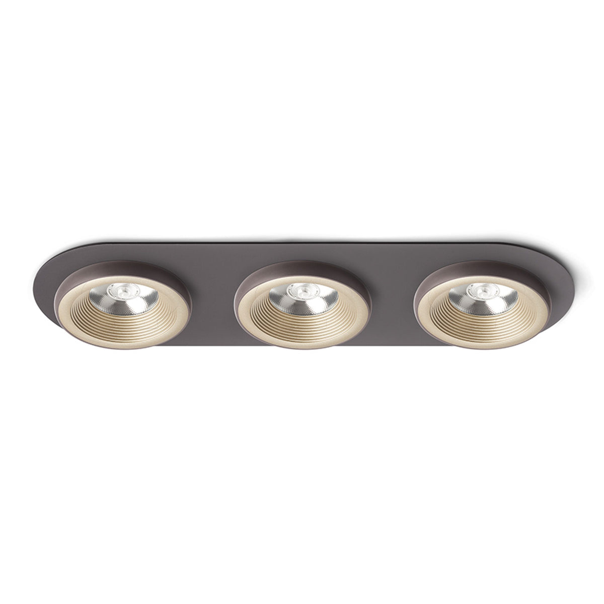 SHARM R III | faretto triplo da incasso | 3x 10 W 2700 lm 3000K | 9 colori
