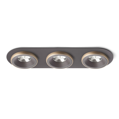 SHARM R III | faretto triplo da incasso | 3x 10 W 2700 lm 3000K | 9 colori
