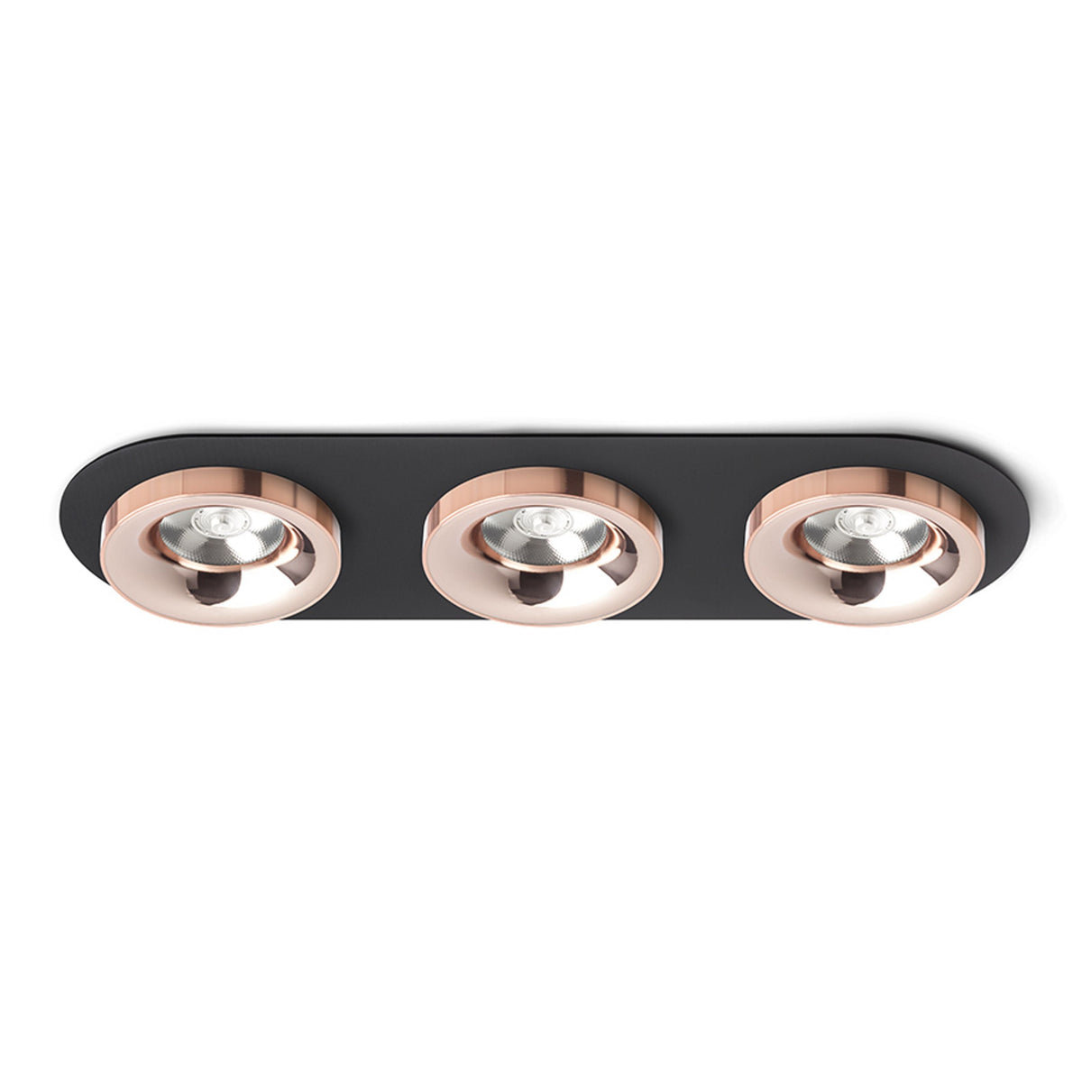 SHARM R III | faretto triplo da incasso | 3x 10 W 2700 lm 3000K | 9 colori