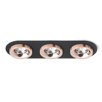 SHARM R III | faretto triplo da incasso | 3x 10 W 2700 lm 3000K | 9 colori