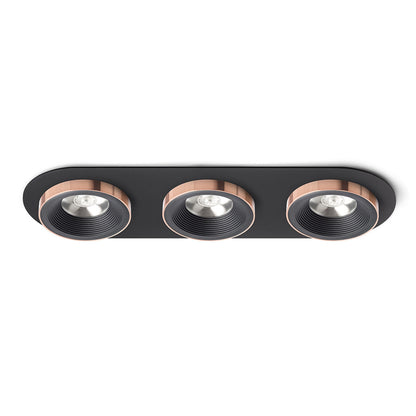 SHARM R III | faretto triplo da incasso | 3x 10 W 2700 lm 3000K | 9 colori