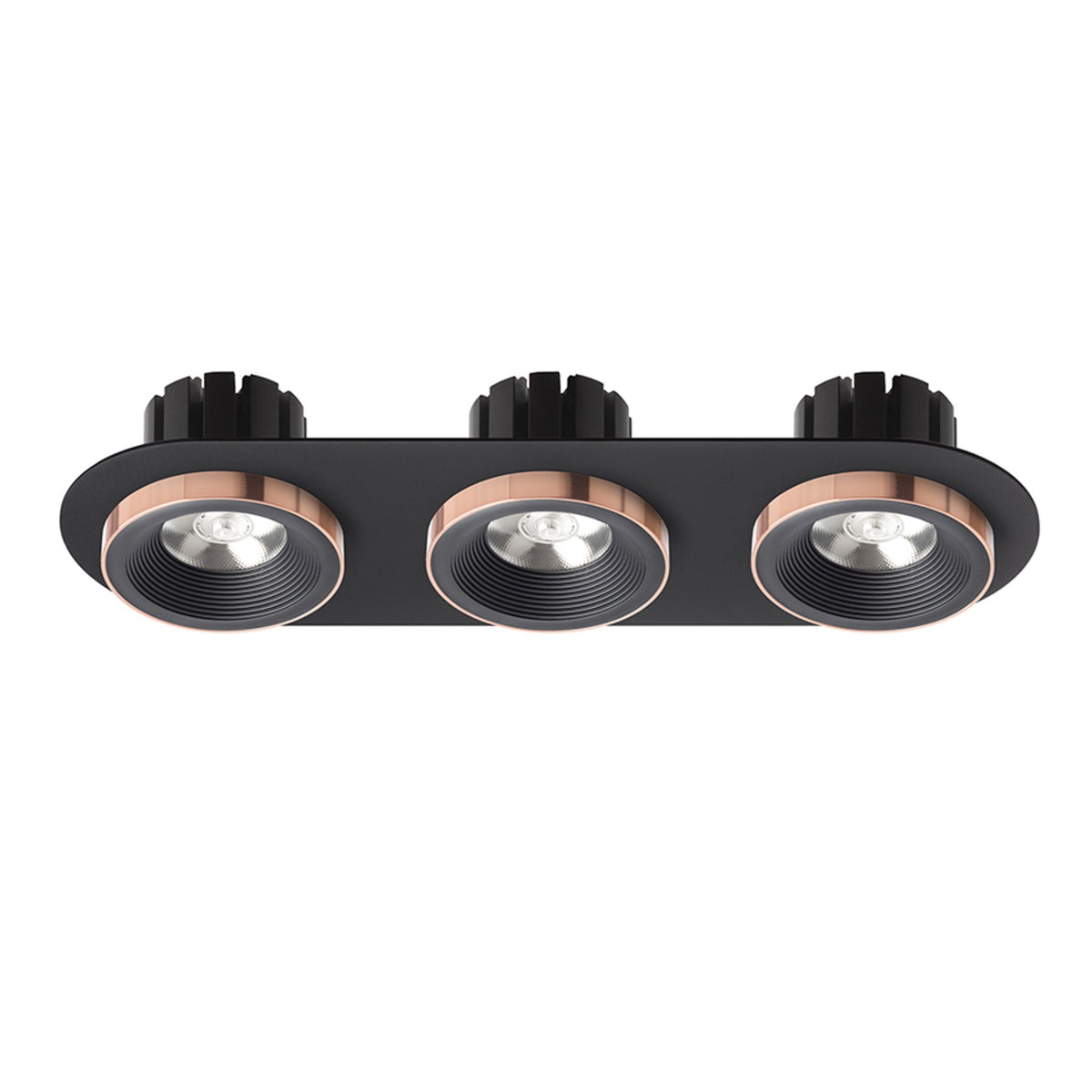 SHARM R III | faretto triplo da incasso | 3x 10 W 2700 lm 3000K | 9 colori