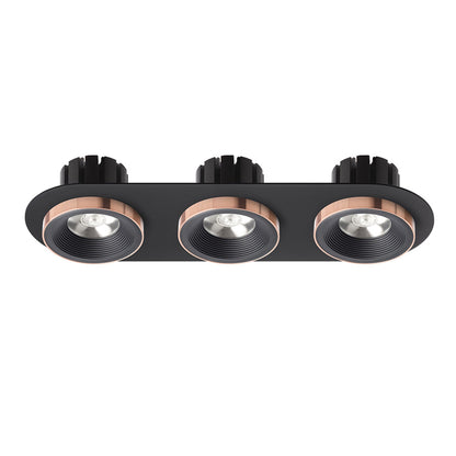 SHARM R III | faretto triplo da incasso | 3x 10 W 2700 lm 3000K | 9 colori