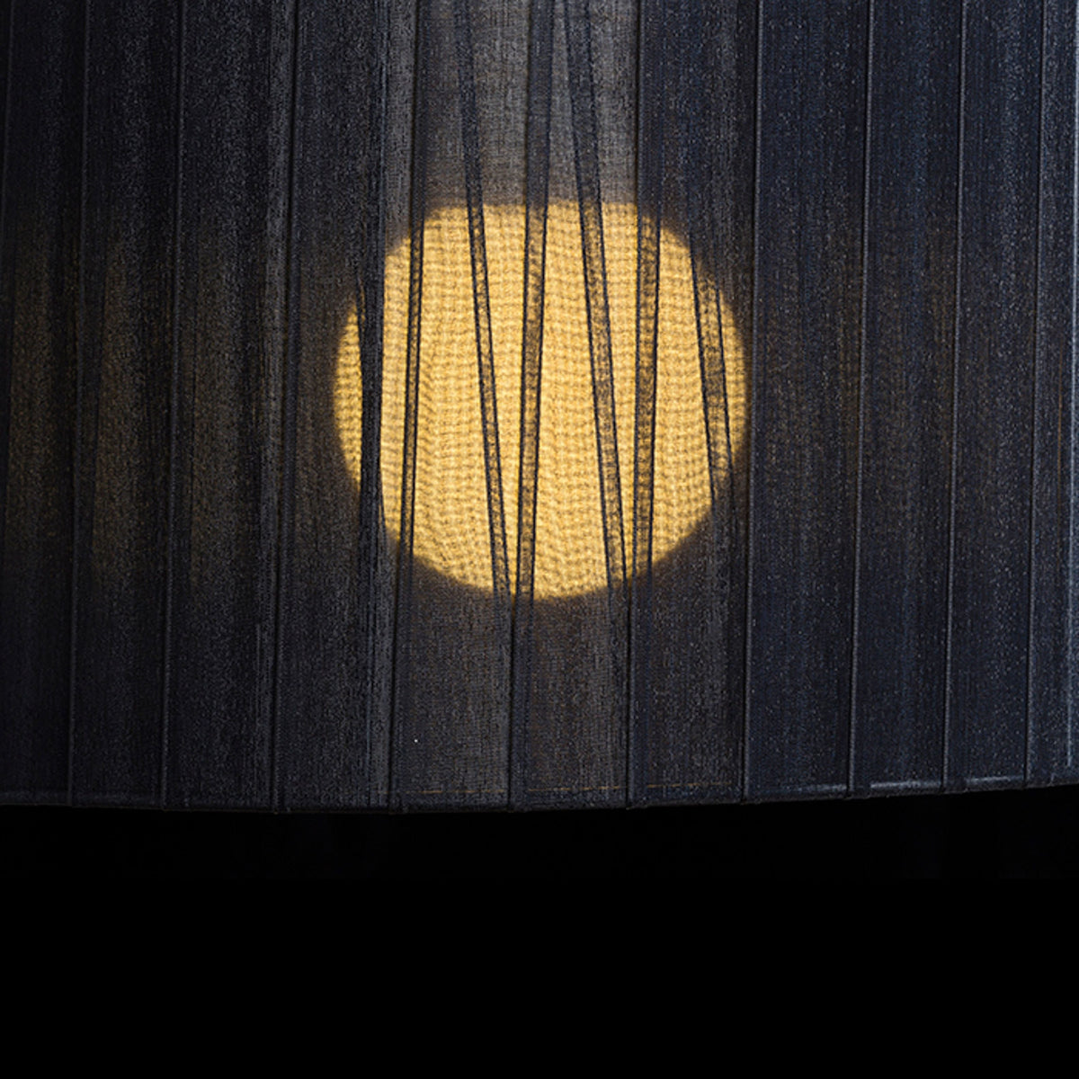 GLAMOUR 35/20 | hanglamp met lintenkap | E27 | zwart | met of zonder lichtbron