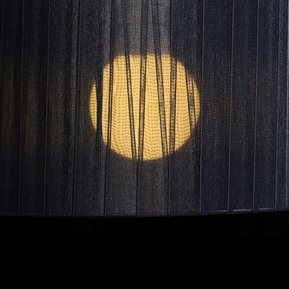 GLAMOUR 35/20 | hanglamp met lintenkap | E27 | zwart | met of zonder lichtbron