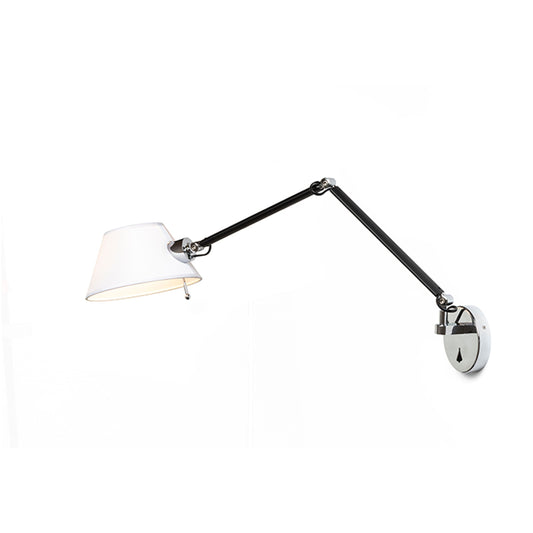 MONTANA | wandlamp met arm | textiele lampenkap