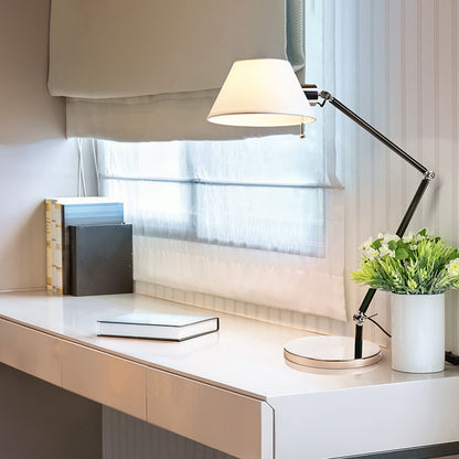 MONTANA | design tafellamp met textielkap | E27 max 11W | 77,5 cm