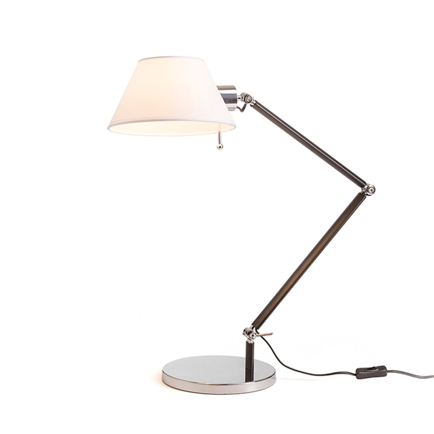 MONTANA | design tafellamp met textielkap | E27 max 11W | 77,5 cm