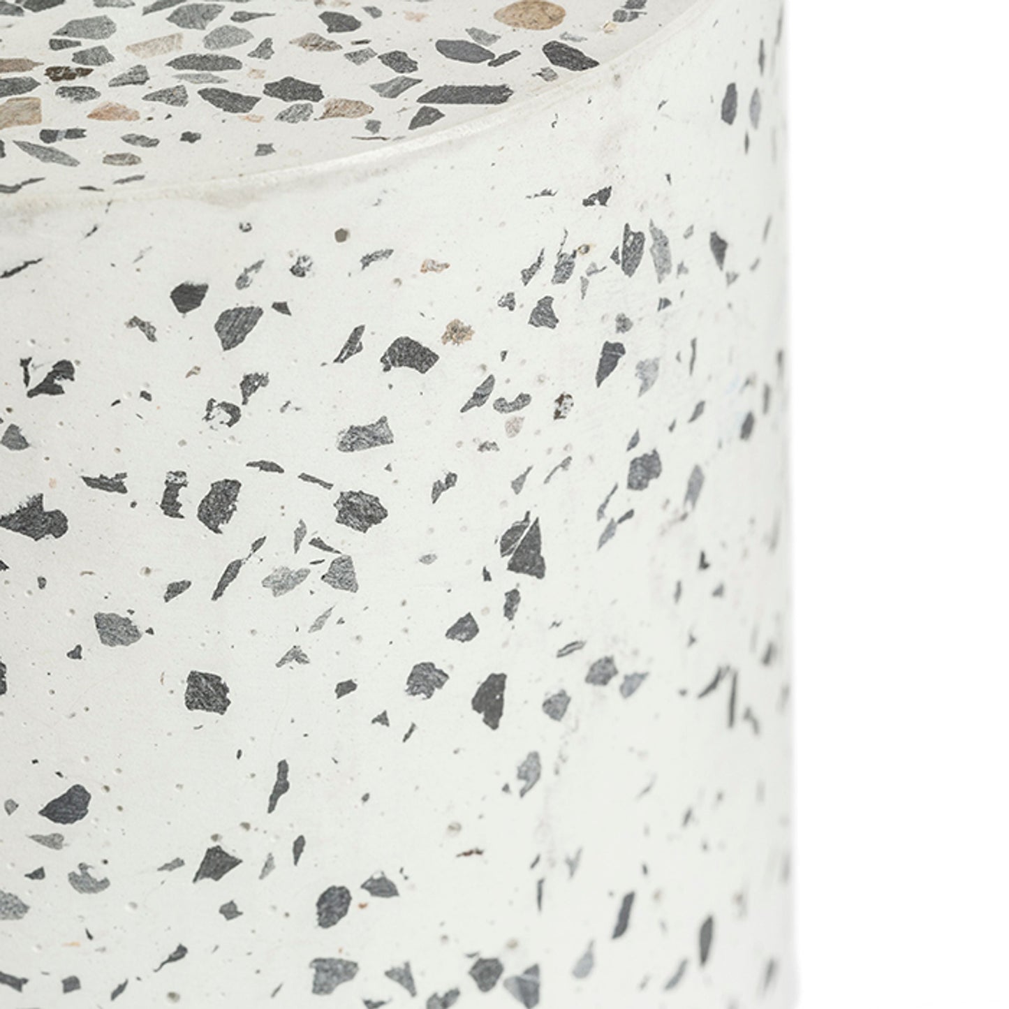 CAMINO | betonnen tafellampvoet terrazzo | E27 max 15W | 10,8 cm