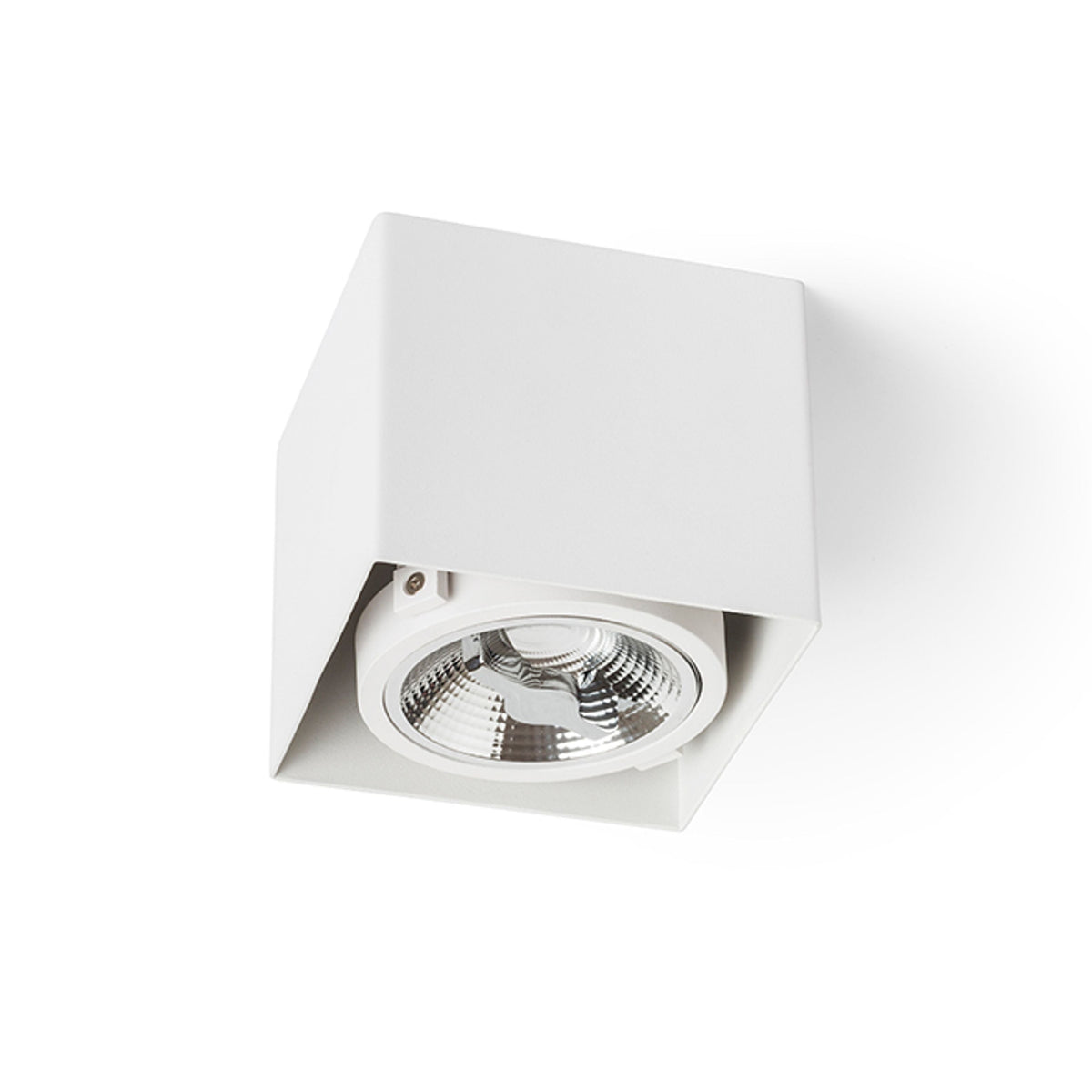 JAMES I | kantelbare opbouwspot | LED 15W 800lm 3000K | dimbaar | mat wit