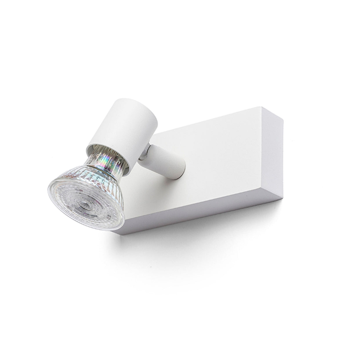 TRICA I | minimalist metal wall spotlight | GU10 | white or black | with or without light source