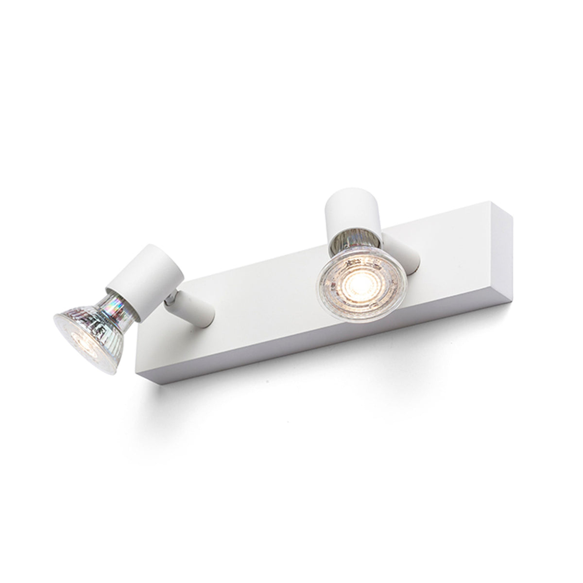 TRICA II | minimalist metal wall spotlight | GU10 | white or black | with or without light source