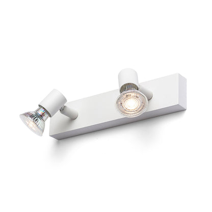 TRICA II | minimalist metal wall spotlight | GU10 | white or black | with or without light source
