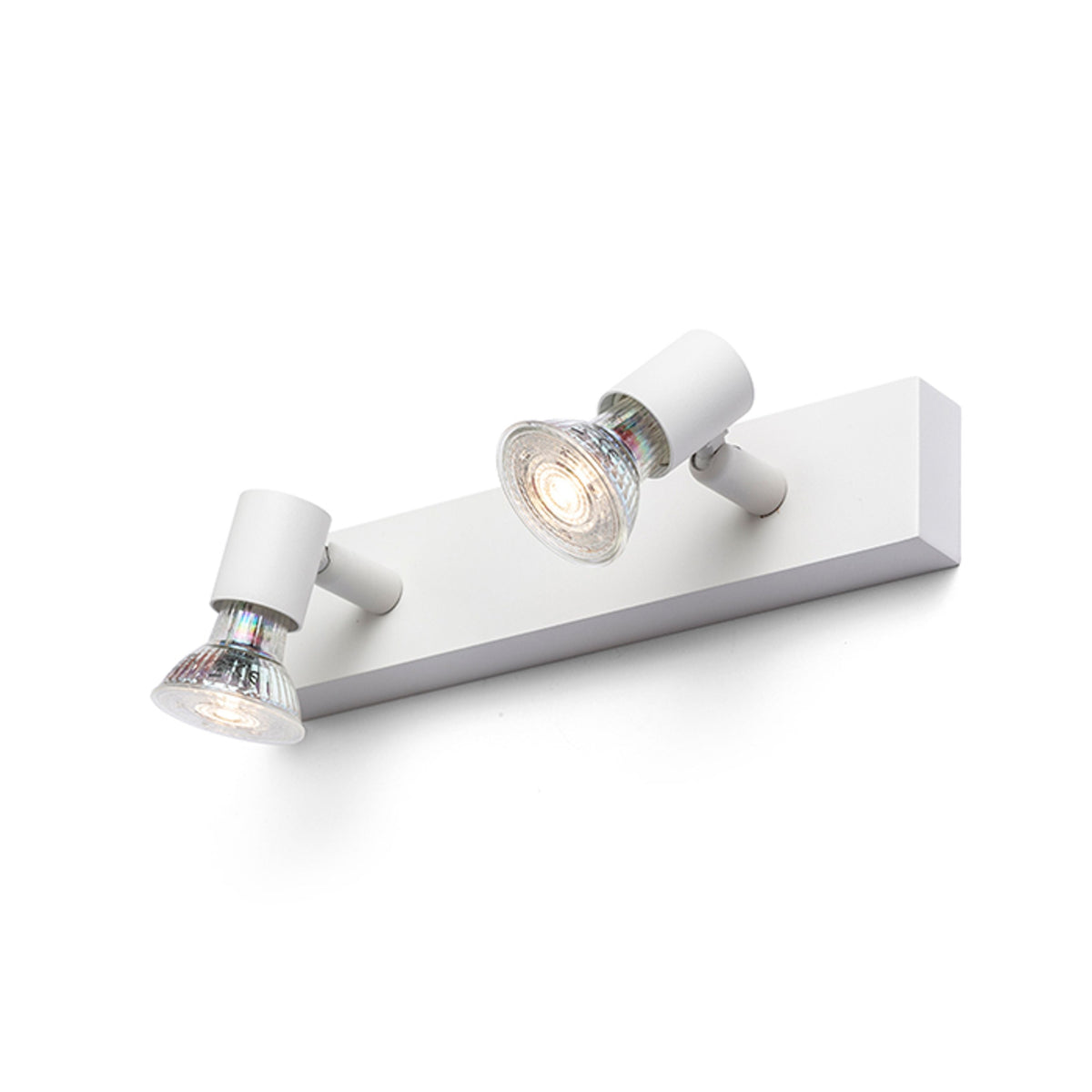 TRICA II | minimalist metal wall spotlight | GU10 | white or black | with or without light source