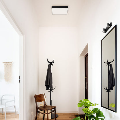 TRICA II | minimalist metal wall spotlight | GU10 | white or black | with or without light source