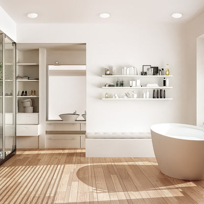 BELI R 10 | trimless inbouwspot | geintegreerde LED 6W 3000K | IP65 badkamer