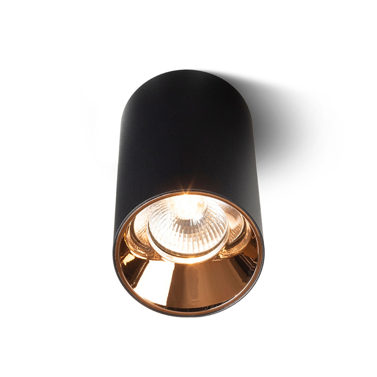 CANTO | surface-mounted spotlight | GU10 | 7.5 cm cylinder | white or black | with or without light source