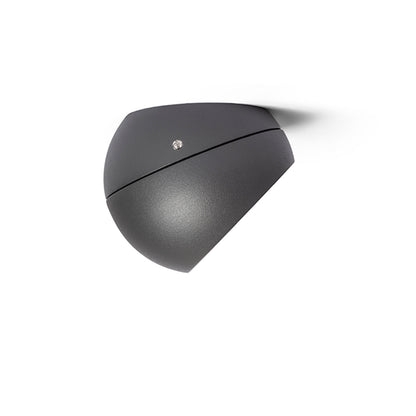 SIV | buiten wandlamp rond | LED 6W 360lm | IP54 | antracietgrijs