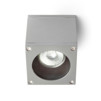 RODGE | buiten plafondlamp | GU10 | IP54 | antraciet grijs of wit | met of zonder lichtbron