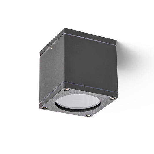 RODGE | utendørs taklampe | GU10 | IP54 | antrasittgrå eller hvit | med eller uten lyskilde