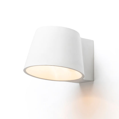 BENITA | gips wandlamp | E14 | overschilderbaar | met of zonder lichtbron