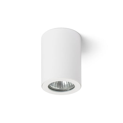 LOLA 88 | utenpåliggende baderomsspot | GU10 | IP54 | hvit, svart eller krom | med eller uten lyskilde