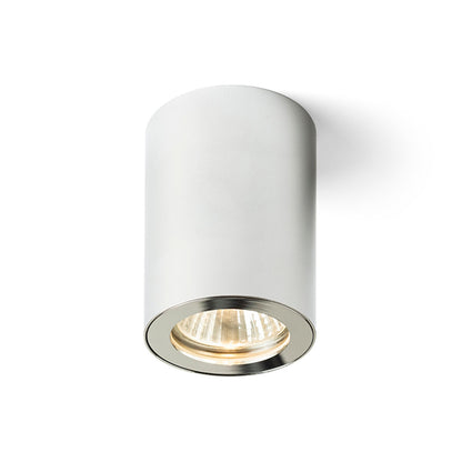 LOLA 88 | utenpåliggende baderomsspot | GU10 | IP54 | hvit, svart eller krom | med eller uten lyskilde