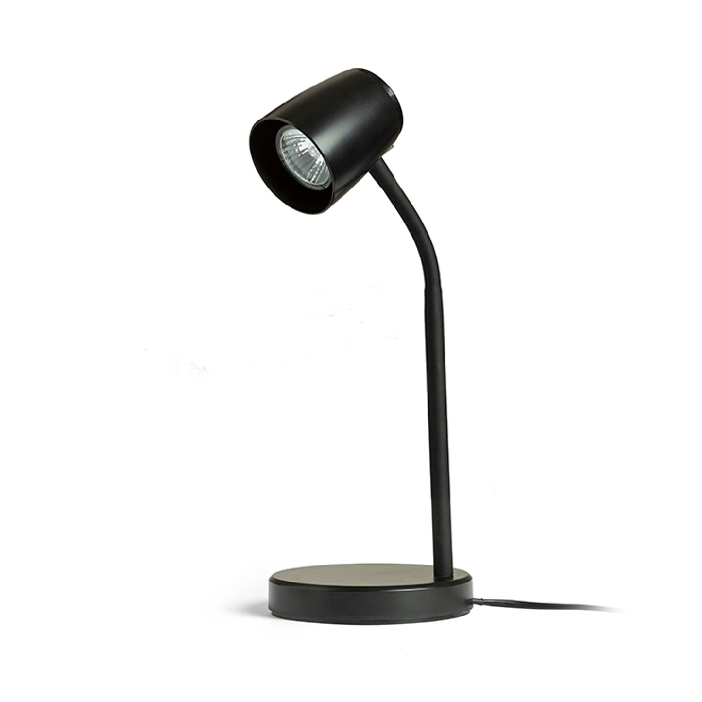 JOLI | verstelbare GU10 tafellamp | max 10W | 35 cm | zwart