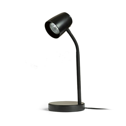 JOLI | verstelbare GU10 tafellamp | max 10W | 35 cm | zwart