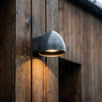 BOURDON | buiten wandlamp gegoten aluminium | GU10 | IP54 | antraciet | met of zonder lichtbron