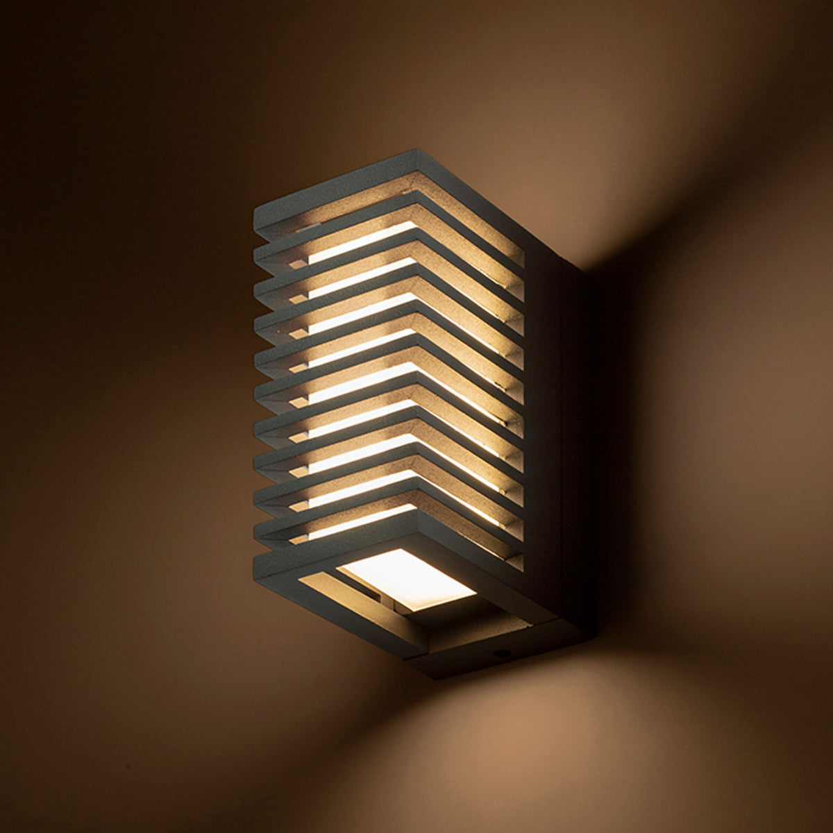 CLAIRE RC | buiten wandlamp | LED 6W | IP54 | antracietgrijs