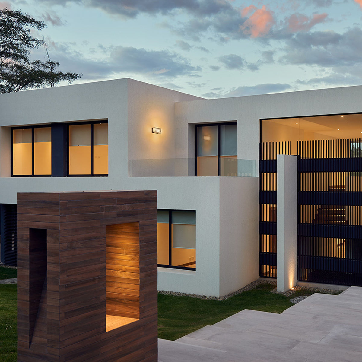 CLAIRE 21 | LED outdoor wall light with long arm | 9W 384lm 3000K | IP54 | anthracite