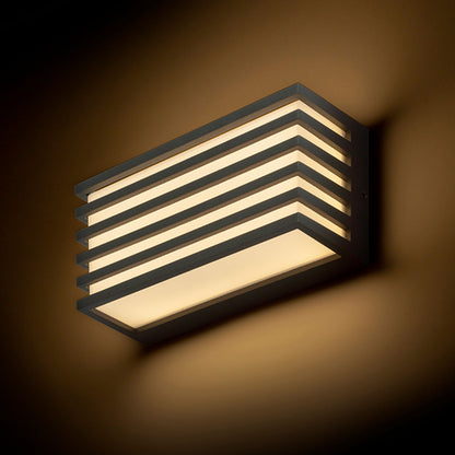 CLAIRE 21 | LED outdoor wall light with long arm | 9W 384lm 3000K | IP54 | anthracite