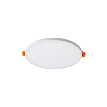 BJORK R 16 | ronde inbouwspot met sierrand | geintegreerde LED 12W 3000K | wit of zwart