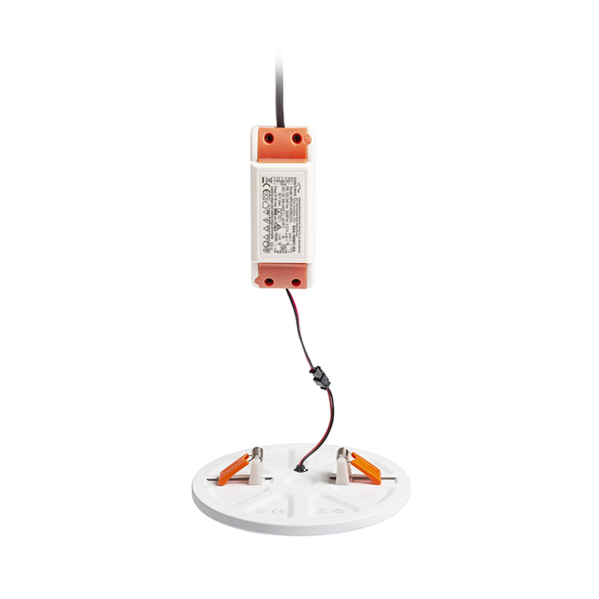 BJORK R 16 | ronde inbouwspot met sierrand | geintegreerde LED 12W 3000K | wit of zwart