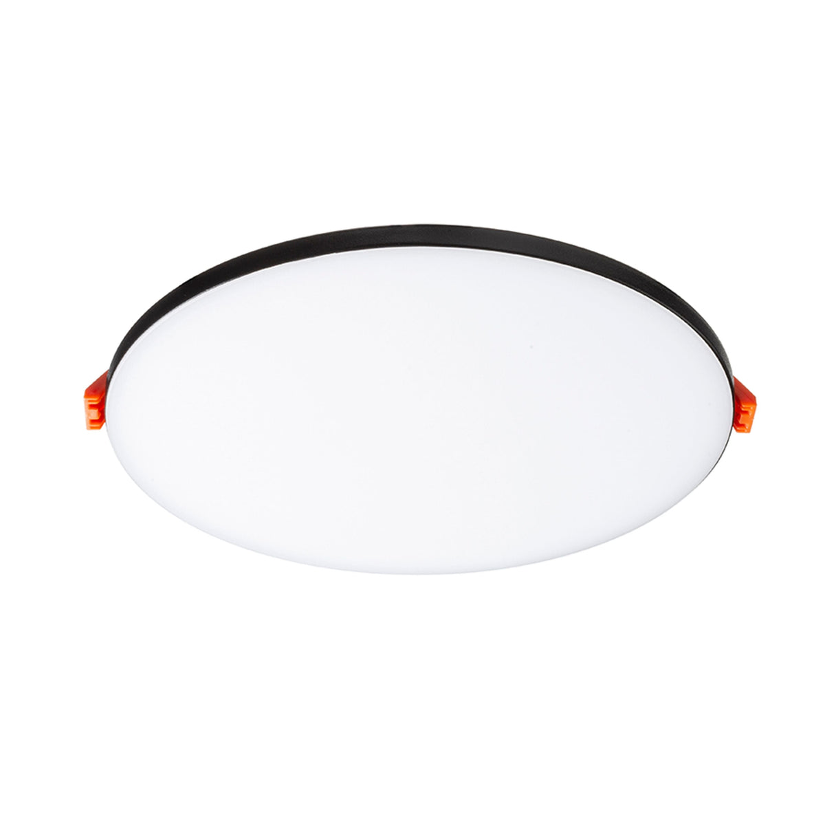 BJORK R 16 | ronde inbouwspot met sierrand | geintegreerde LED 12W 3000K | wit of zwart