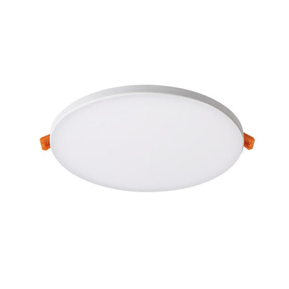 BJORK R 20 | projetor redondo encastrável com aro decorativo | LED integrada 18W 3000K | branco ou preto