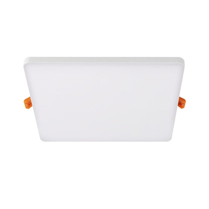 BJORK SQ 20 | dekoratif kenarlı kare gömme spot | entegre LED 18W 3000K | beyaz veya siyah