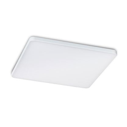 BJORK SQ 20 | dekoratif kenarlı kare gömme spot | entegre LED 18W 3000K | beyaz veya siyah