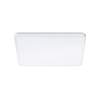 BJORK SQ 20 | dekoratif kenarlı kare gömme spot | entegre LED 18W 3000K | beyaz veya siyah