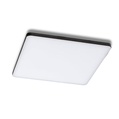 BJORK SQ 20 | dekoratif kenarlı kare gömme spot | entegre LED 18W 3000K | beyaz veya siyah