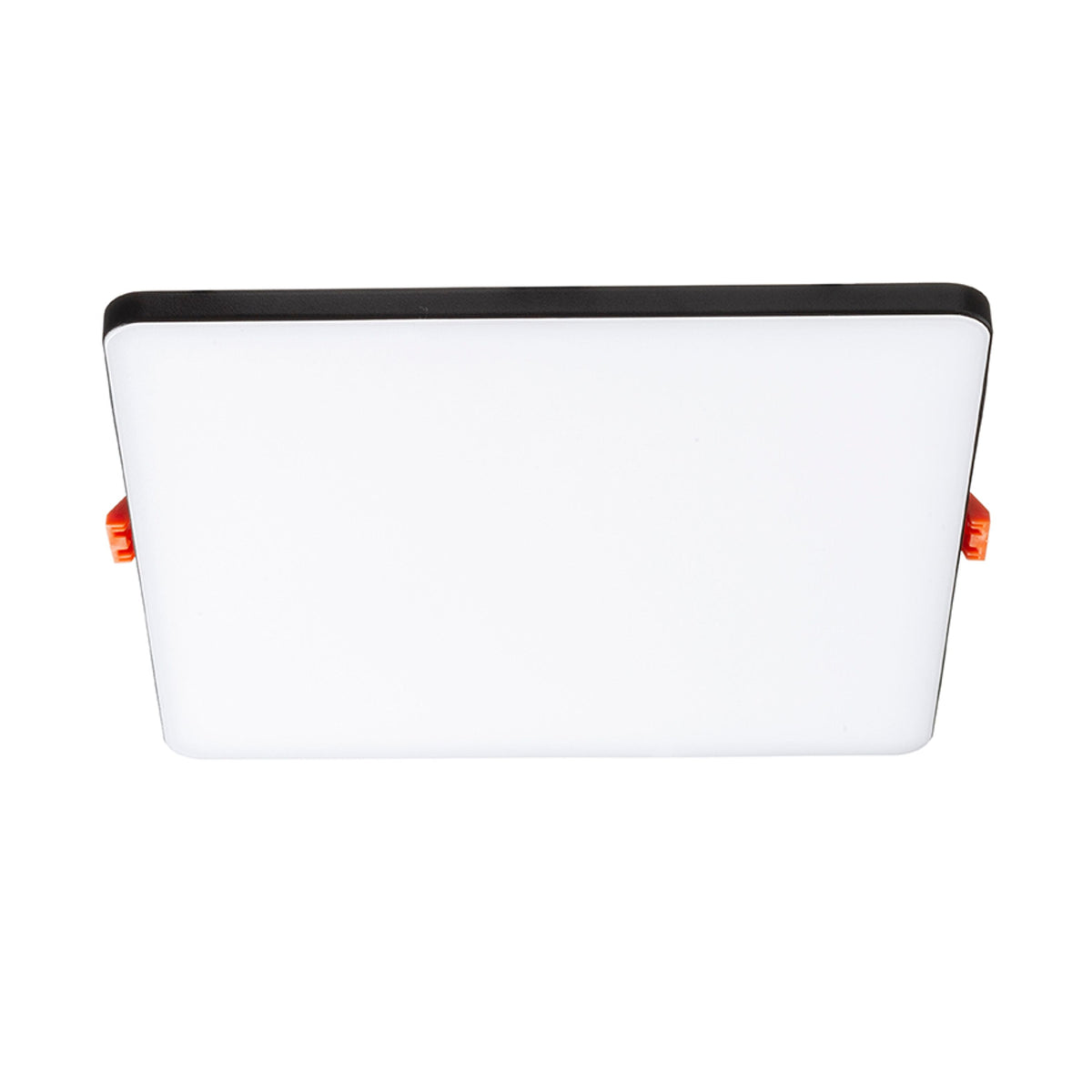 BJORK SQ 20 | dekoratif kenarlı kare gömme spot | entegre LED 18W 3000K | beyaz veya siyah
