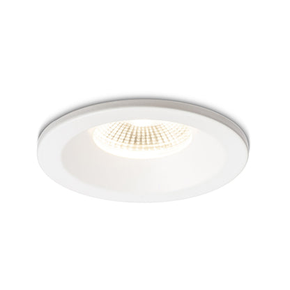 BELLA LED | faretto da incasso per bagno | LED integrato 11 W 3000 K | IP65 bianco