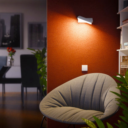 TWIST | buiten wandlamp kantelbaar | LED 12W 980lm 3000K | IP65 | wit of antraciet