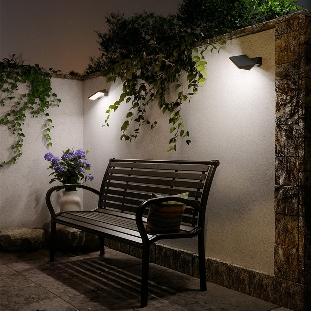 TWIST | buiten wandlamp kantelbaar | LED 12W 980lm 3000K | IP65 | wit of antraciet