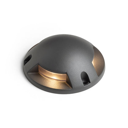 TOPTOP S III | lampada da terra da esterno a montaggio superficiale con 3 fessure luminose | LED 1W 210lm 3000K | IP67 | antracite
