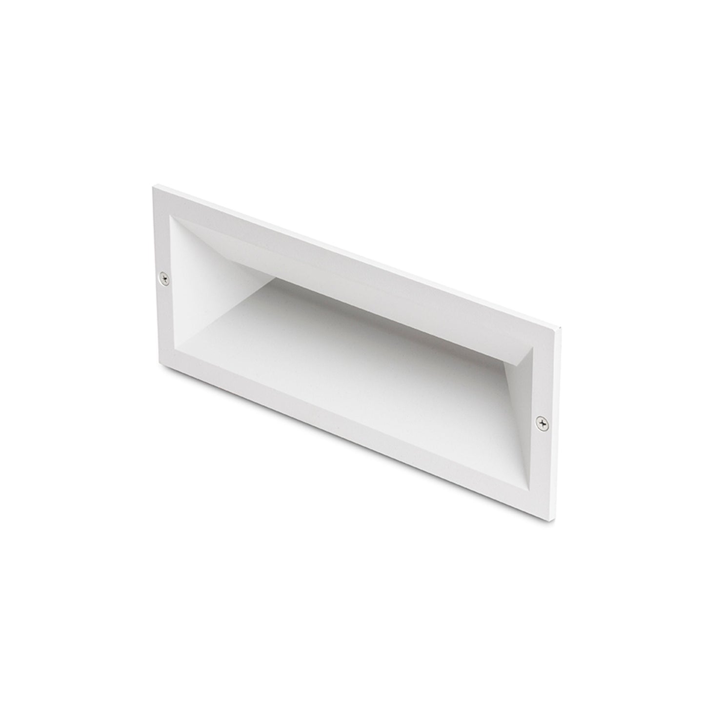 RAGG inbouw wandlamp buiten wit gemonteerd