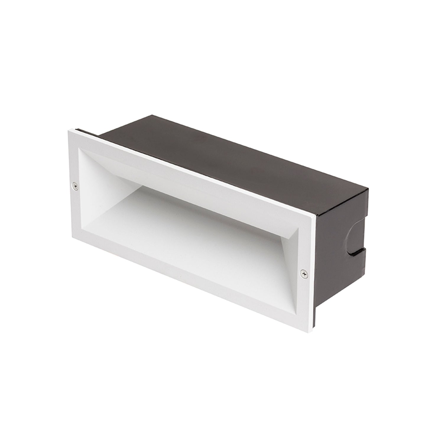 RAGG inbouw wandlamp buiten wit sfeerbeeld