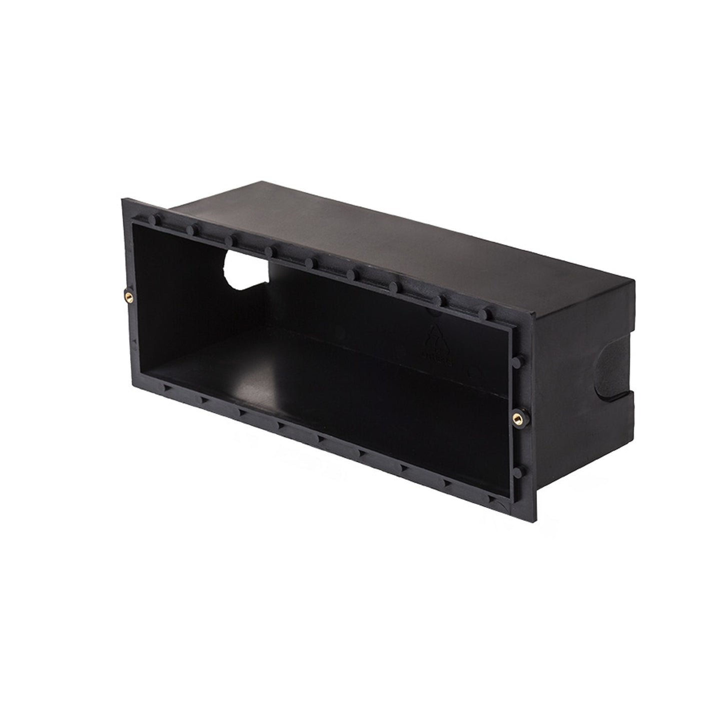 RAGG inbouw wandlamp buiten zwart lichtbeeld